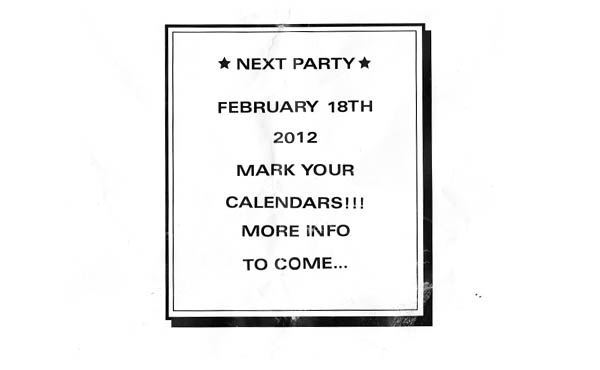 Next party